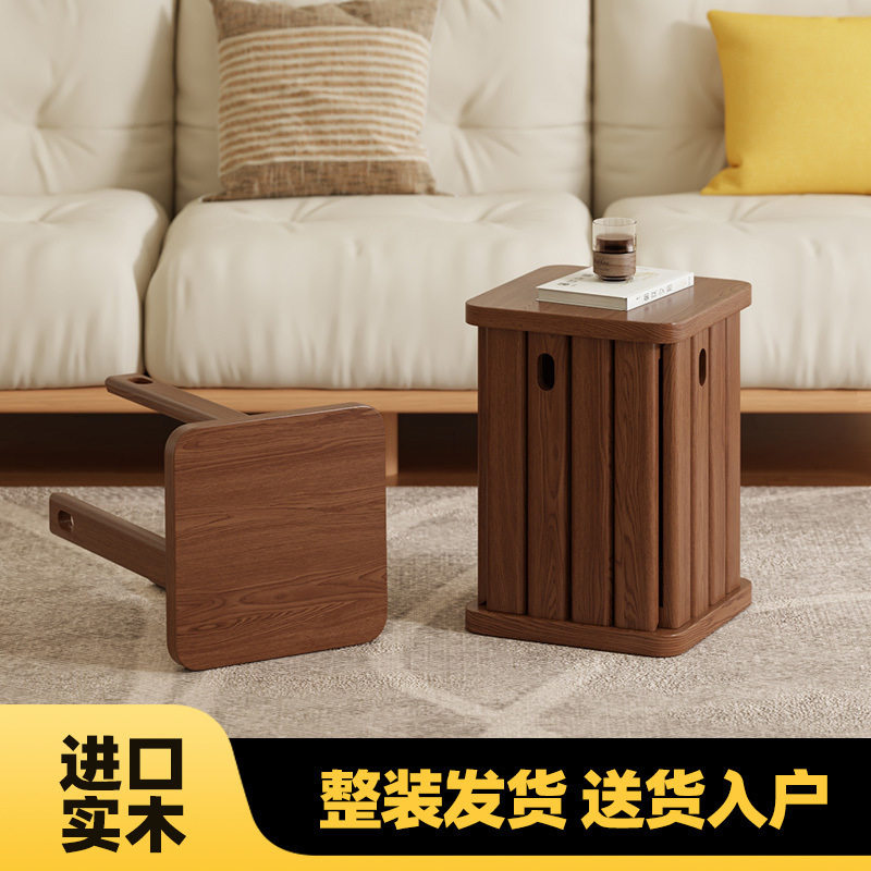 实木叠叠凳家用方形板凳客厅多功能组合方凳简约创意叠叠乐小凳子