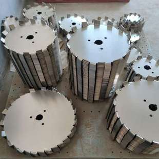304不锈钢分散盘 锯齿型搅拌机分散盘桨叶不锈钢带轴套分散盘