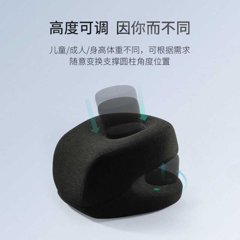 趴睡枕小学生儿童趴桌的枕头护颈支撑型午睡枕侧睡抱枕设计记忆棉