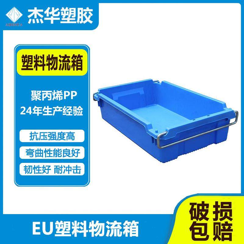 塑料折叠EU箱蓝灰色汽车配件运输物流箱折叠内倒式带盖周转箱厂家,包装,塑料周转箱,淘宝优惠券,粉丝福利购,淘宝优惠卷