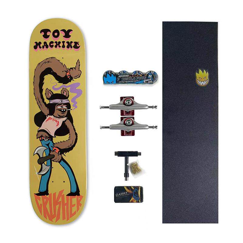 Toymachinepro双翘滑板组装完整滑板全加枫7.75/8.0/8.25/8.5寸
