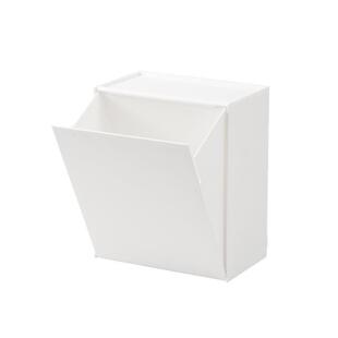 ALI6壁挂式收纳盒免打孔卫生间浴室墙上翻斗储物盒放姨妈巾纸巾整