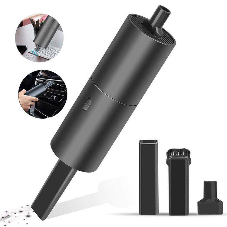 便携式车载吸尘器USB充电式无线家车两用手持式键盘吸尘器