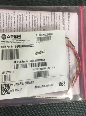 现货APEM按钮开关PBAR1AFB000A0GX