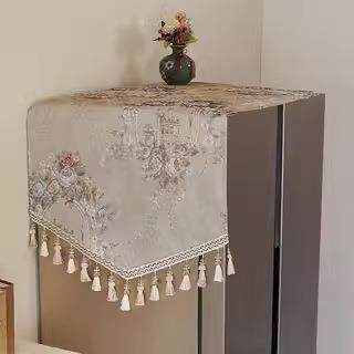 欧式冰箱盖布防尘罩轻奢高档家用双开门单开门冰箱顶盖巾2026新款