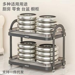 杯子置物架收纳高档客厅桌面放杯架高级感轻奢办公室家用沥水架