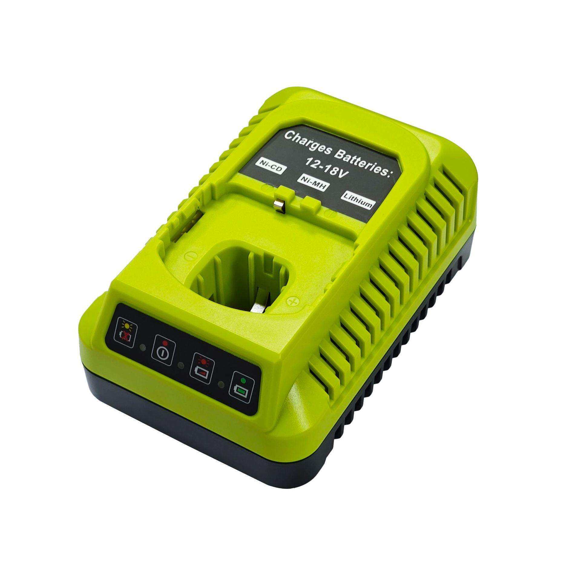 适用于利优比RYOBI充电器12V-18VP117P108镍电锂电3A快速充电器