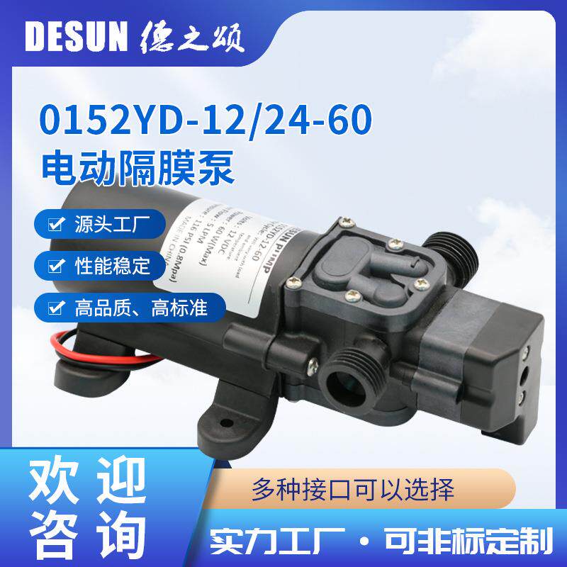 德之颂户外抽水机高压大流量清洗泵带压力开关高扬程微型自吸泵