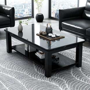 茶几客厅家用茶桌轻奢现代简约办公室泡茶桌子小户型餐桌两用边几