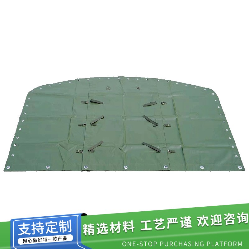 卡车篷布隔热汽车篷布有机硅帆布货车篷布防晒防水布防雨