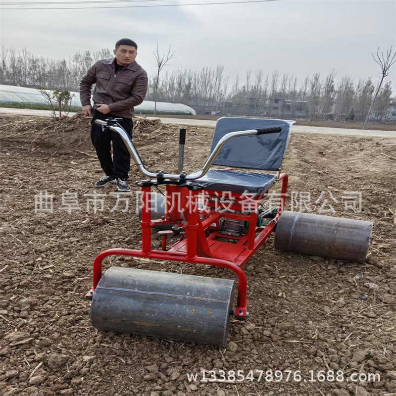汽油小型乘坐式农用镇压器图片