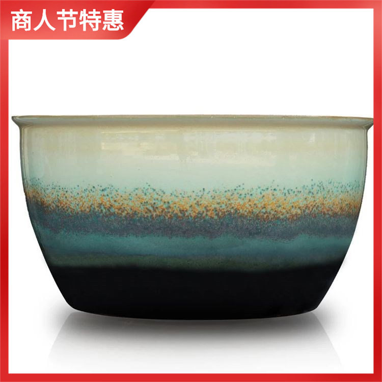 日式陶瓷温泉汗蒸馆泡澡缸
