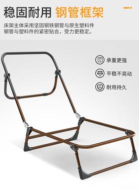 c折叠床办公室小WQBA94-巧午睡床午休不单人简易躺椅s占地你迷床