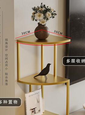 轻铁奢创客厅立GEY式转角书架简约家用艺落地置纳物架多层收书意