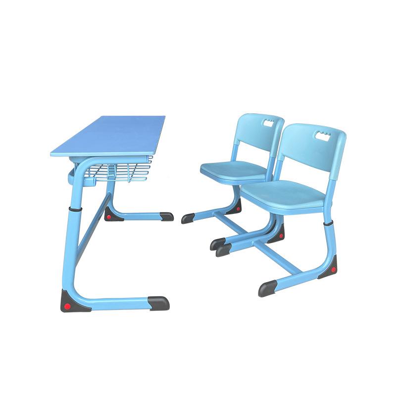 C型抽芯弯双人课桌椅学中YII用小学生学校桌实用机构家课桌椅套习