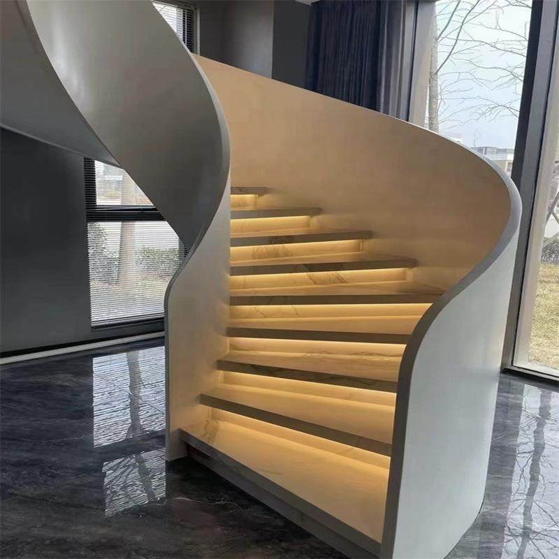 新款级PLC两线网电红升人台体光感应灯智能led灯流水追逐踏步YJ-L