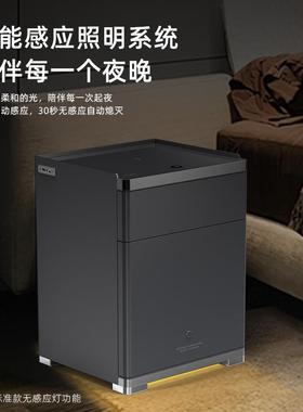 B能ERZ17#虎牌保险指柜家用小型55CM纹密码多功1330床头柜保险箱