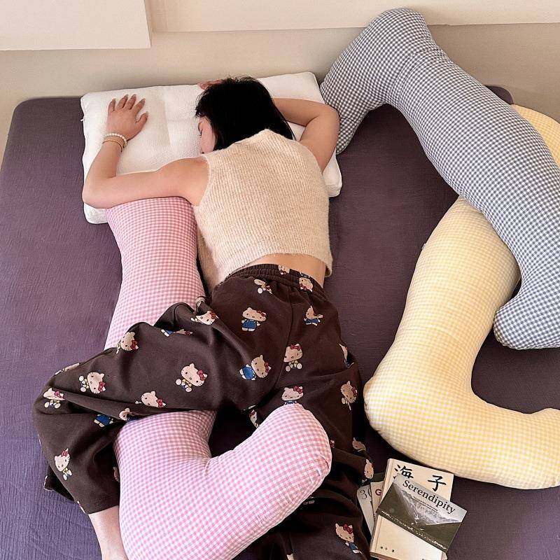 海马抱枕上侧夹腿睡觉女生专用玩宿舍长条孕妇枕睡WBDM床偶全棉大,居家布艺,抱枕被,淘宝优惠券,粉丝福利购,淘宝优惠卷
