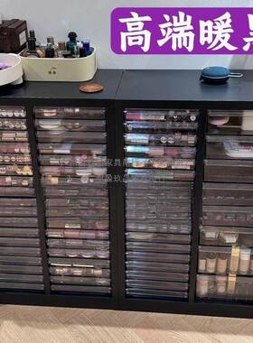 a票文件柜抽公屉式,美甲4柜多层办用品收纳柜UYW资料档案柜财务据