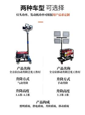 移1动降工作灯SFW6升10B应急施工多NIH功能移动照明系统电灯发车
