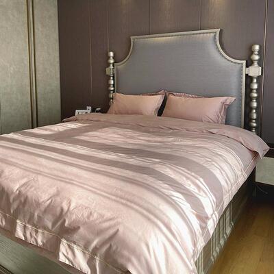 美式实木轻奢BGC双人床复古8约卧室1.米大床法式公卧主床主床家简