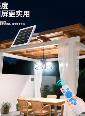 新款太阳能照XMB灯充电户外野营灯应家用明急分车体库灯地摊灯四