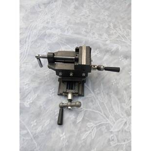 铣钻床件十字平PSN口钳简易式平口钳桌虎钳轻重美型附台虎钳