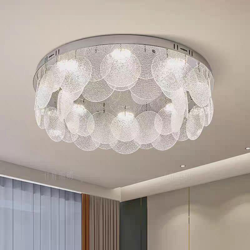 轻奢水灯晶客吸顶灯现代简2约大950气卧室025新款房间厅灯具