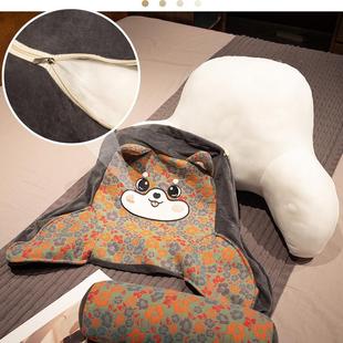 床头枕靠垫包沙发抱靠枕宿F97TM6J7舍座椅护腰枕大靠背软床上看书