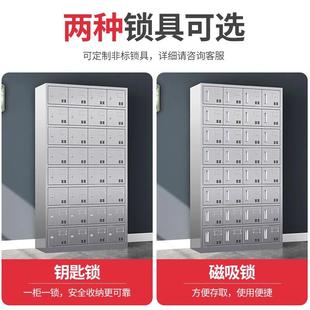 不锈碗柜学校食具堂钢带门带锁餐柜员工餐厅筷VFH收纳柜碗饭盒存