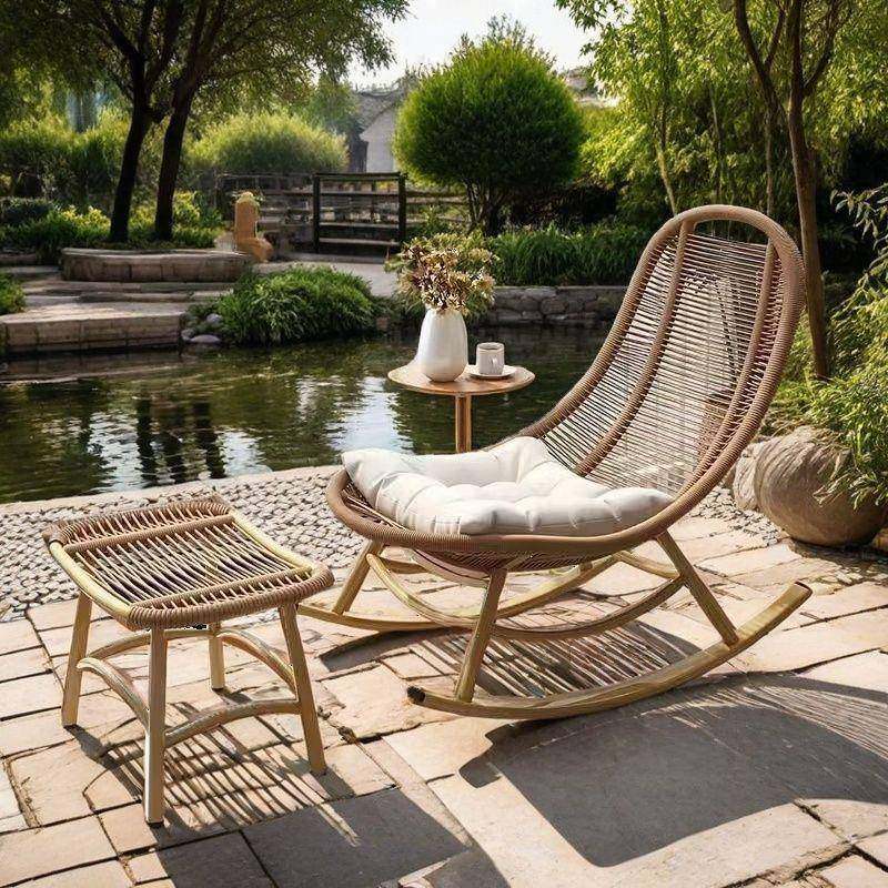 家用庭午睡摇椅阳台休闲摇编椅户外院室外藤懒人摇YY躺椅收纳,农机/农具/农膜,其它农用工具,淘宝优惠券,粉丝福利购,淘宝优惠卷