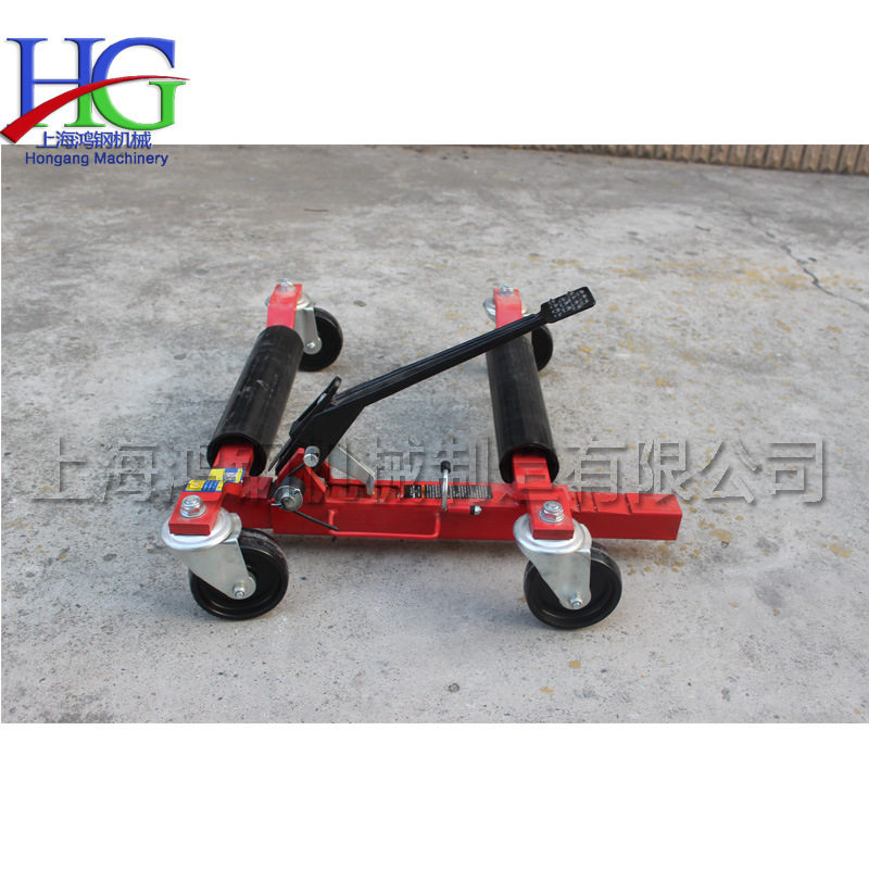 手动液压叉车移车器 汽车展厅车辆移车器 小型物业小区挪车器
