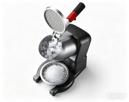 跨境出口商用家用小型碎冰机刨冰机全自动奶茶店冰沙机破冰机批发