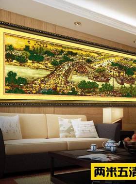 新绣款印花字十清明上河图全ALHYeqsu景新3款2米米6米22米大幅客