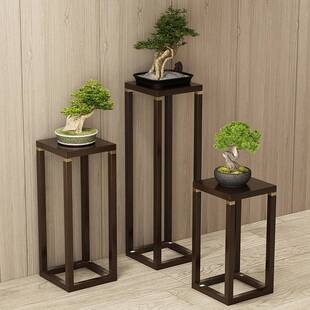 花架置物架阳台落地肉54851室内客厅装摆件花饰台实木多层式多花