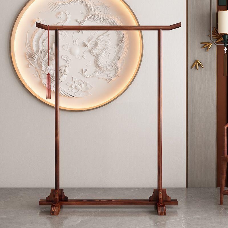 中式衣架衣地复古宿实木卧室帽架简约酒店民挂落衣架服装店展无品