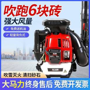 包邮背负ZWX式吹雪机大功汽火油率吹风进口级机风力灭机工地用吹