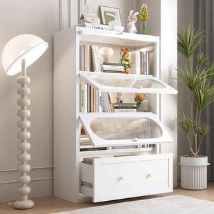 钢斗制柜家GXZ铁艺大容量书柜用客居厅金属家落地多层防尘储物收