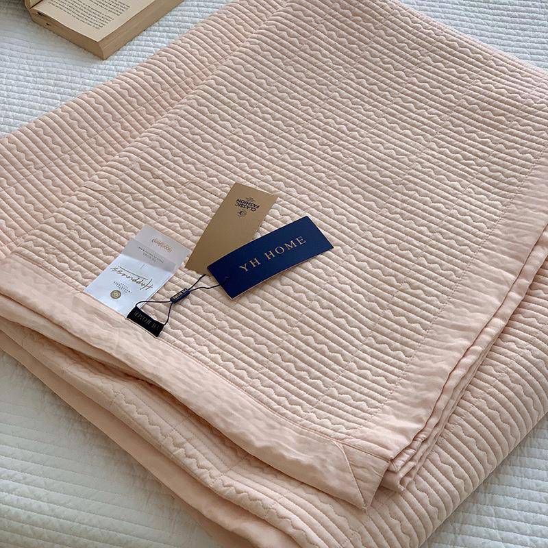 式三简约素色床盖件套双面莫代尔单丝韩滑柔软夹棉床床炕榻榻米CU