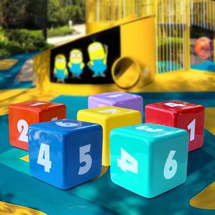 方形数园字座椅场户外玻璃钢雕YTH塑商幼儿游乐园儿装 童休闲饰摆