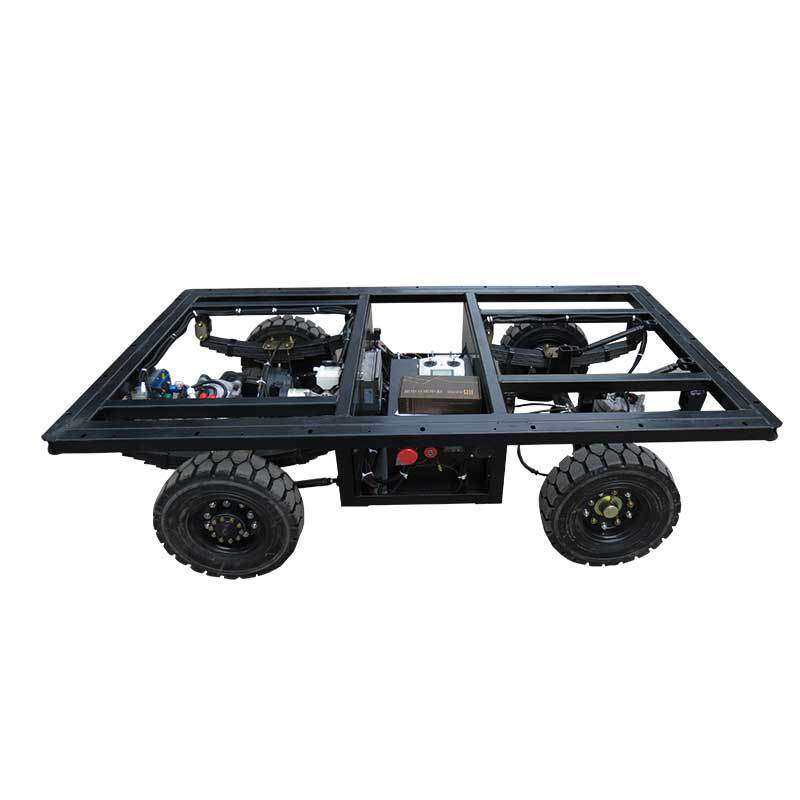 电动四轮车线控底盘遥控无人驾驶载重平板车运输车巡游车底盘