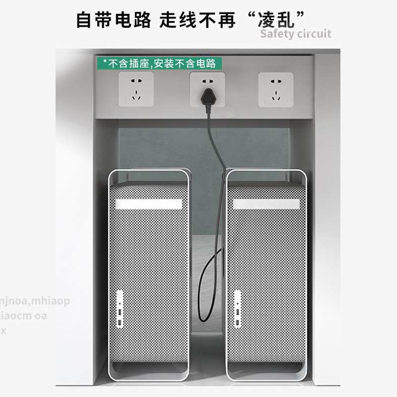 职员办公桌四人位简约屏风单人工位实木办公家具双人卡位桌椅组合