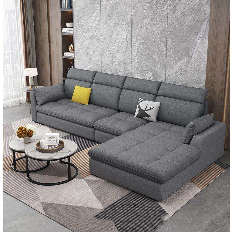 北欧科技布艺沙发简约现代客厅小户型整装乳胶转角贵妃位沙发组合,电子元器件市场,其它元器件,淘宝优惠券,粉丝福利购,淘宝优惠卷