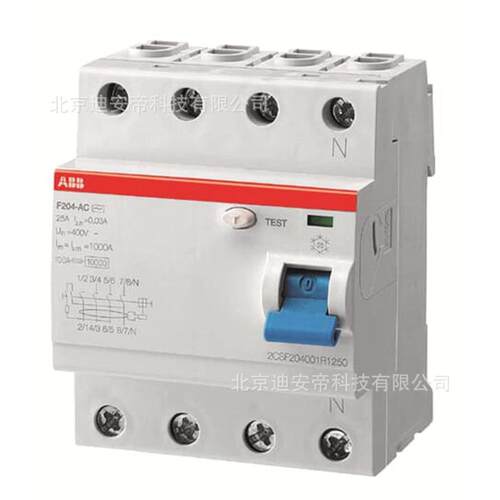 F204AC-63/0.03ABB断路器漏电保护开关10071585
