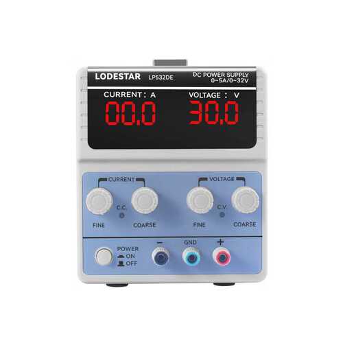 LODESTAR乐达LP532DE可调直流稳压电源32V5A线性恒流恒压工业电源