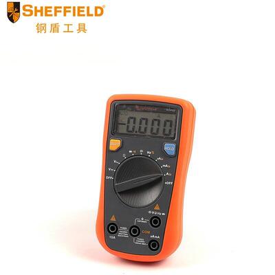 钢盾SHEFFIELD电工高精度维修工具S034002自动量程数字万用表
