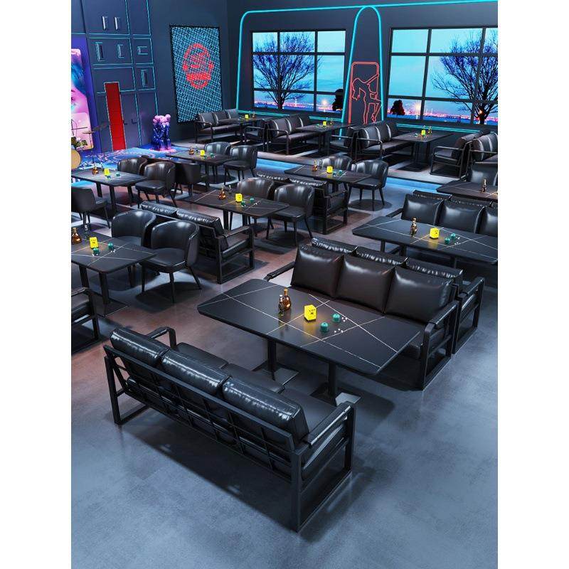 工业风小酒馆酒吧桌椅清吧音乐餐吧卡座沙发烧烤店咖啡厅商用沙发,电子元器件市场,其它元器件,淘宝优惠券,粉丝福利购,淘宝优惠卷