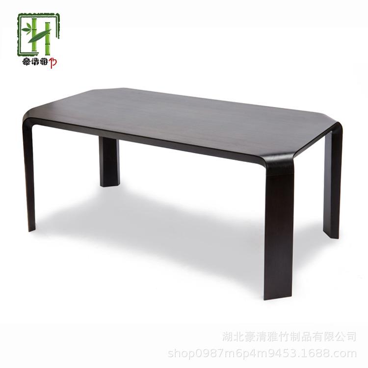 湖北立豪竹制品竹桌书桌写字桌电脑桌竹木餐桌竹家具厂家