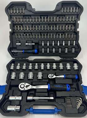 115PC汽修批头扳手套筒组合工具电商新款品质很棒量大优惠