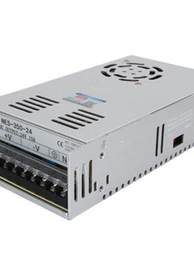 明纬NES系列24v12v5v开关电源50w100w350w变压监控电源35-400wLRS